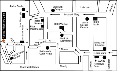 Office location map